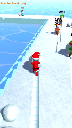 Snow Jump Run screenshot