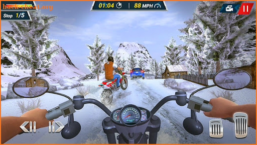 Snow Motorbike Racing 2019 Free screenshot