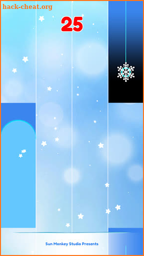 Snow Piano Tiles Showman 2019 screenshot