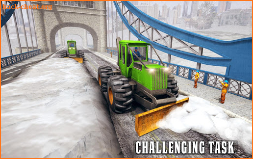 Snow Plow Heavy Excavator Sim screenshot