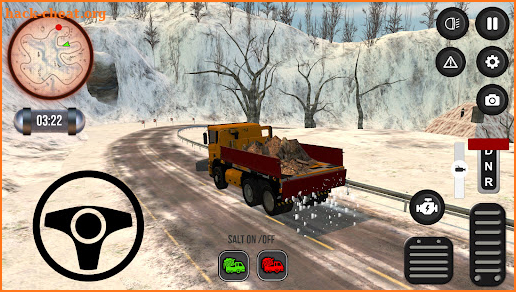 Snow Plow Truck Simulator screenshot