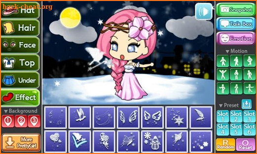 Snow Princess Pretty Girl screenshot