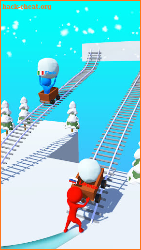 Snow Race 3D: Fun Racing screenshot