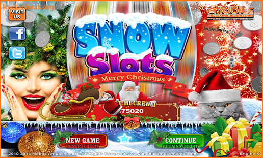 Snow Slots Merry Christmas PAID screenshot