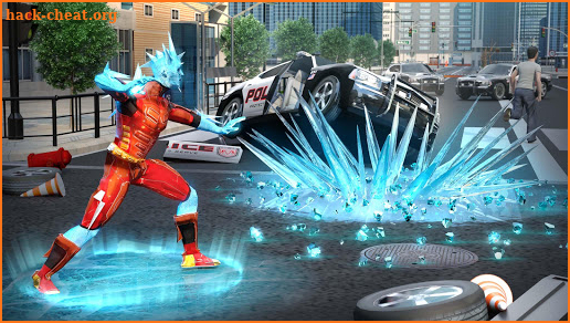 Snow Storm Superhero screenshot