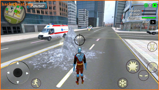 Snow Storm Superhero screenshot