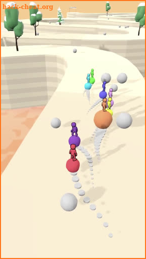 Snow Trail 3D screenshot