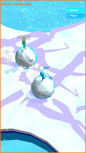 Snowball Man.io screenshot