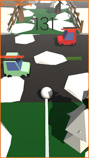 Snowball Runner screenshot