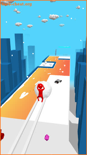 Snowball Surfer! screenshot