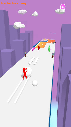 Snowball Surfer! screenshot