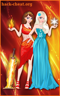 ❄ Icy dressup ❄ Frozen land screenshot