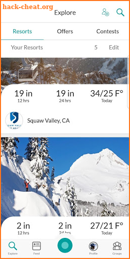 Snowledge: Ski & Snow Tracker screenshot