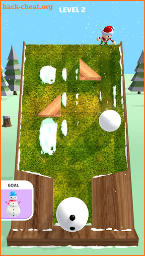 Snowman Puzzle 3D screenshot