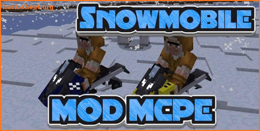 Snowmobile MOD PE screenshot