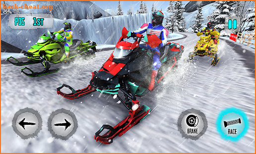 Snowmobile Trail Winter Sports screenshot