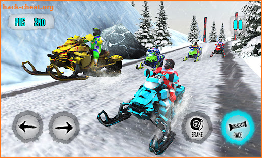 Snowmobile Trail Winter Sports screenshot