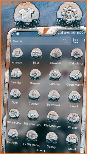 Snowy Owl Launcher Theme screenshot