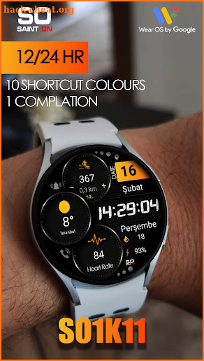 SO1K11 Sport Watchface screenshot