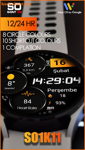 SO1K11 Sport Watchface screenshot