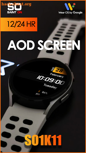 SO1K11 Sport Watchface screenshot