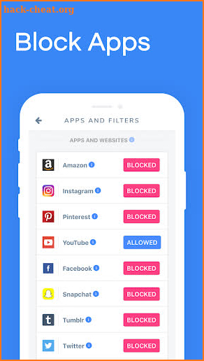 SoaringSafe Parental Control App and App Blocker screenshot