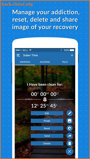 Sober Time Tracker – Quit Addiction screenshot