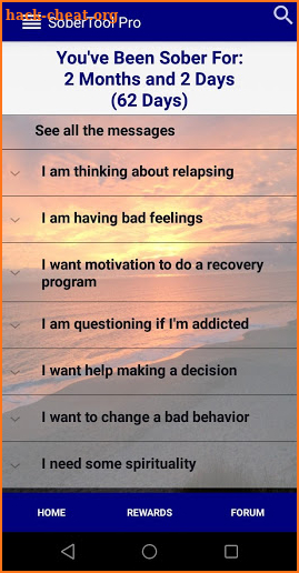 SoberTool Pro - Addiction, Alcoholism Sobriety App screenshot