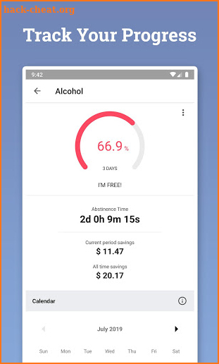 Sobriety Counter – Bad Habits screenshot