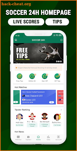 Soccer 24H PRO - Super Predictor & Live Scores screenshot