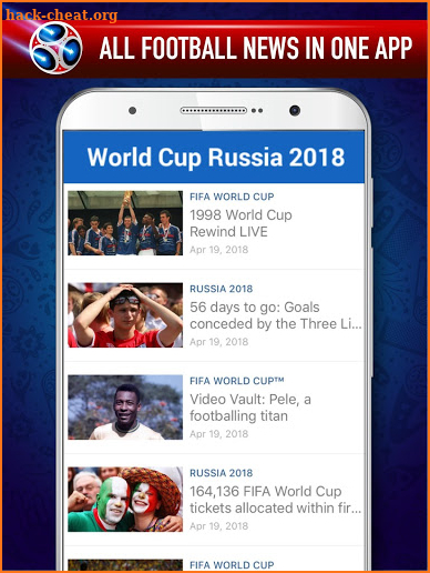 ⚽ World Cup 2018 Russia - Football Schedule Fifa screenshot