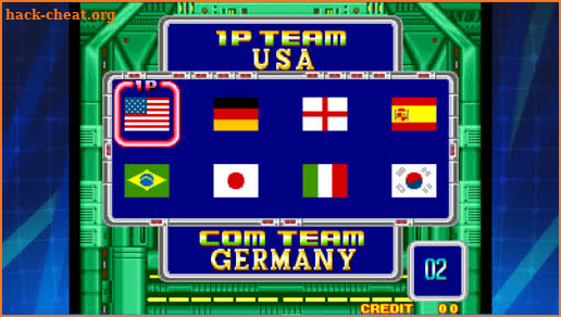 SOCCER BRAWL ACA NEOGEO screenshot