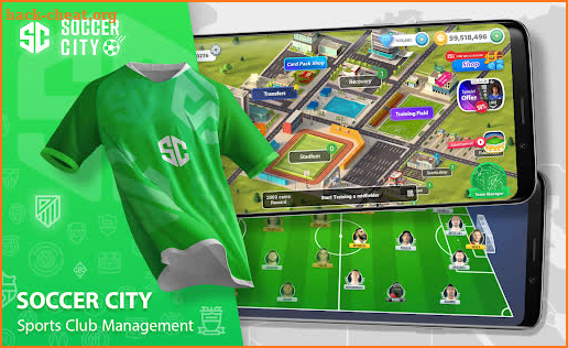 Soccer City - club manager screenshot