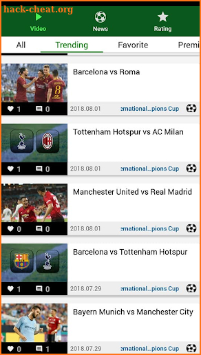 Soccer Highlights & News screenshot