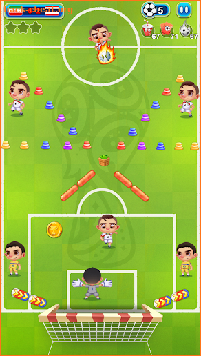 Soccer Pinball- brain football screenshot