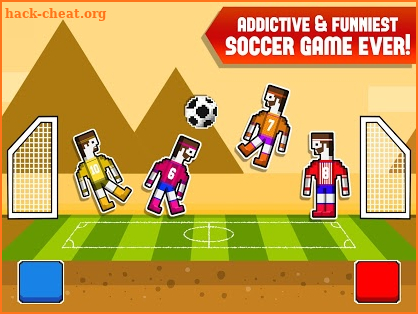 Soccer Ragdoll Physics games screenshot