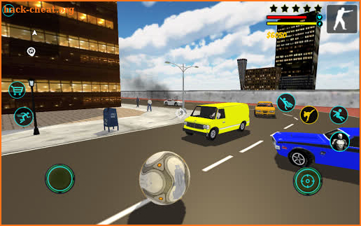 Soccer Robot Grand Super hero City Games 3D screenshot