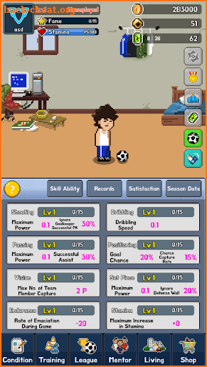 Soccer Star Manager - Gold screenshot