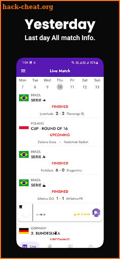 Soccerlyf Football Live Score screenshot