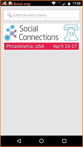 Social Connections screenshot