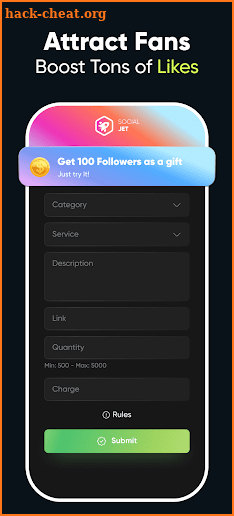 Social Jet - Followers & Likes screenshot