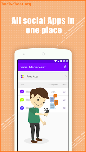 Social Media Vault screenshot