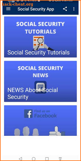 Social Security App screenshot