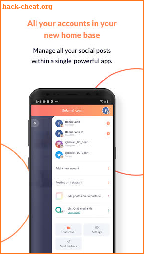 Socialbase screenshot