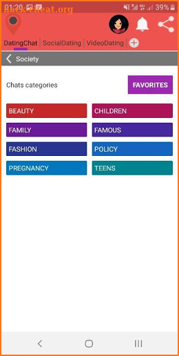 SocialDating Chat , Flirt & Meet Singles screenshot