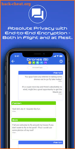 SOCIETY Secure Messenger screenshot