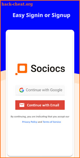 Sociocs screenshot