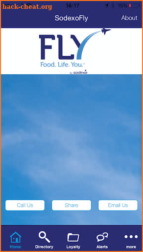 SodexoFly App screenshot