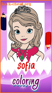 Sofia Coloring Book screenshot