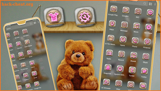 Soft Toys Launcher Theme screenshot